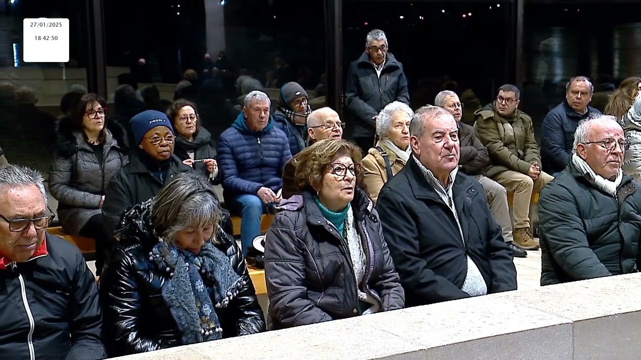 Terço a Nossa Senhora de Fátima desde a Capelinha das Aparições 27.01.2025