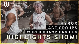 AGE GROUPS DAY! | HYROX WORLD CHAMPIONSHIPS NICE 2024