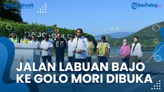 Jadi Ajang Pengembangan Wisata, Presiden Jokowi Resmikan Jalan Akses Labuan Bajo-Golo Mori di NTT