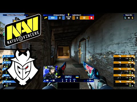 NAVI против G2 l ПЕРВАЯ ВСТРЕЧА МОНЕСИ И СИМПЛА l IEM Katowice 2022