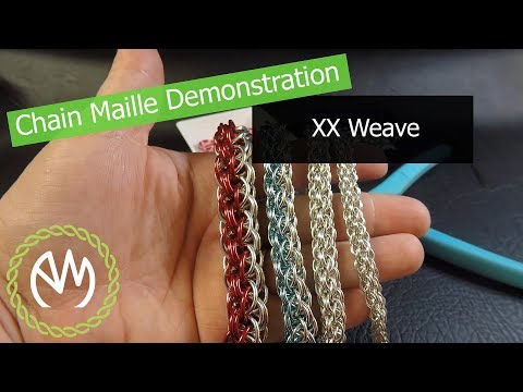 Chain Maille Weave Tutorial - XX Weave