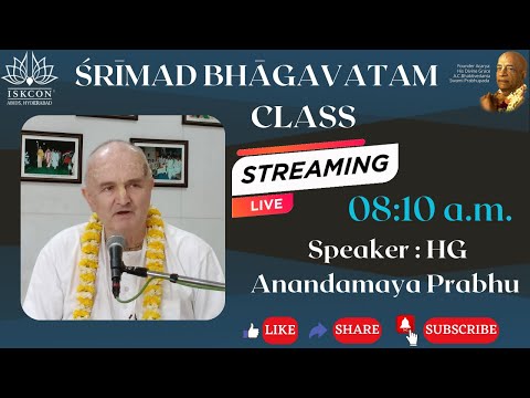 SB Class | SB 4.25.28 | HG Anandamaya Prabhu | 30-09-2023 | ISKCON Hyderabad