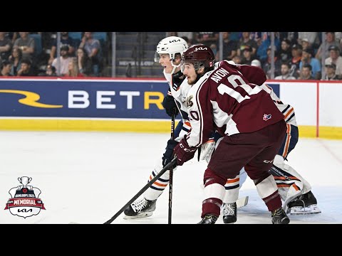 May 28/23 Memorial Cup Highlights – Kamloops (10) Peterborough (2)