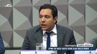 Acusado de desenvolver sistema usado em fraudes fica em silêncio na CPMI do INSS