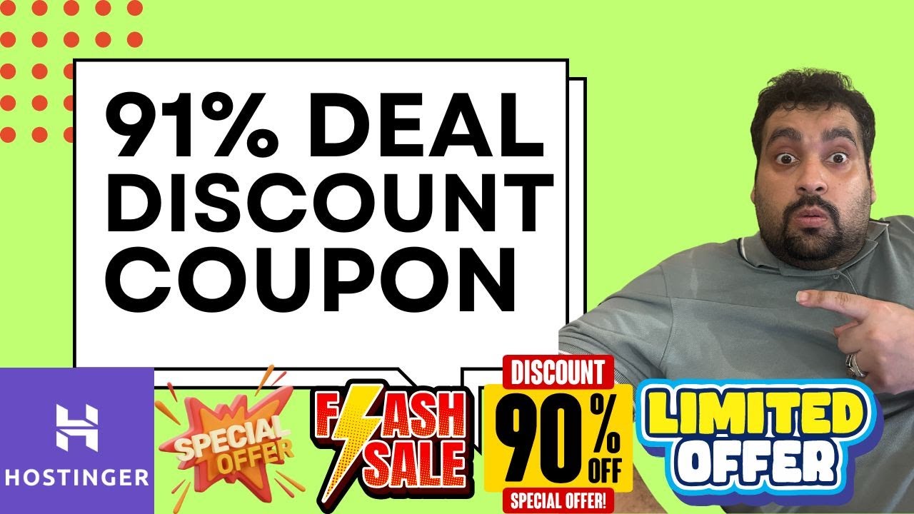 Exclusive Buy Hostinger Hosting 2024 - 91% Discount Deal Overview