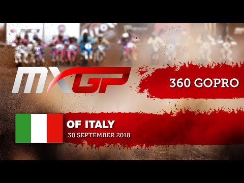 Michele Cervellin 360 GoPro Lap - MXGP of Italy 2018 #Motocross