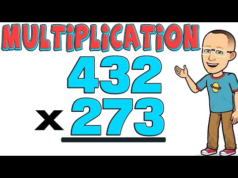 Multipliziere dreistellige Zahlen mit dreistelligen Zahlen – Multiplikationsaufgabe – MATHEMATIK
