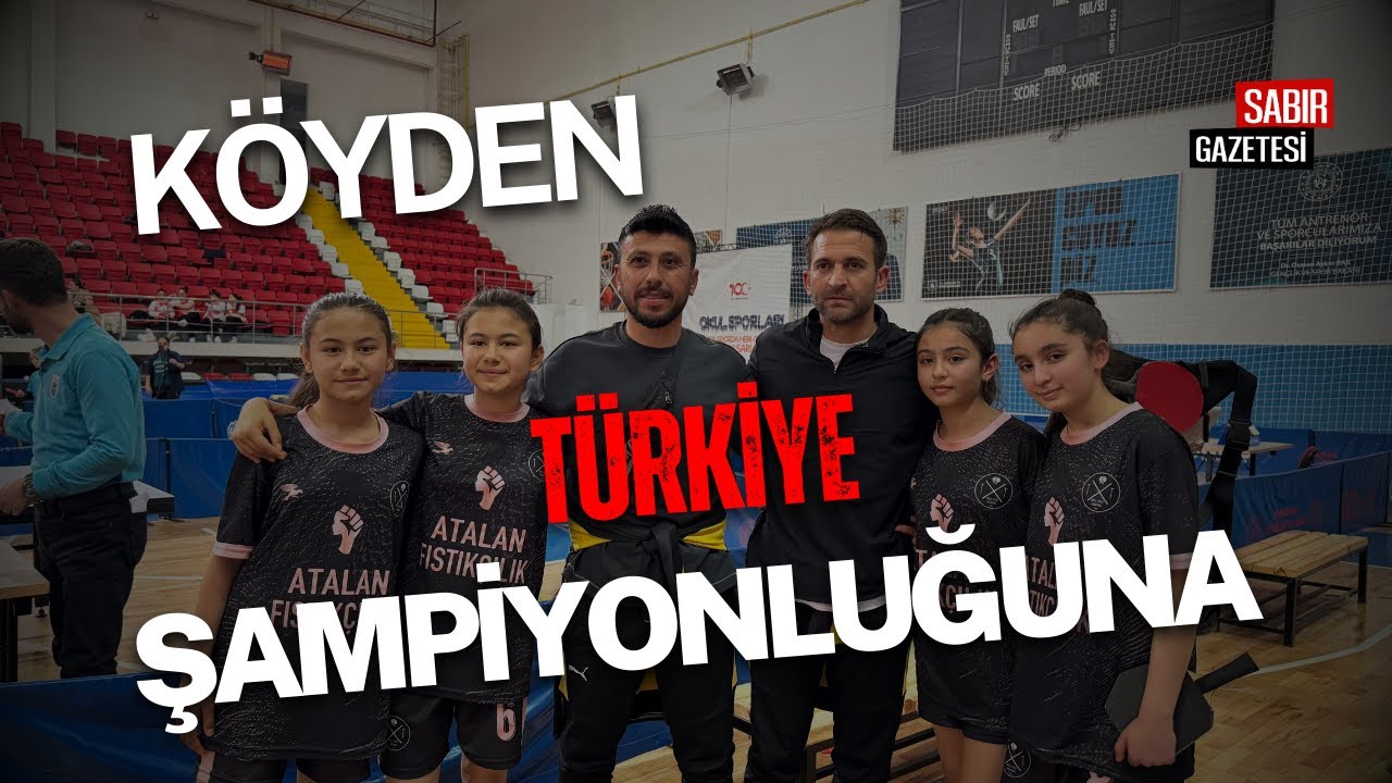 Köyden Türkiye Şampiyonluğu'na