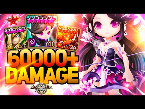 CRAZY DAMAGE ONE SHOT TEAM - Summoners War