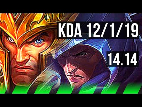 JARVAN IV vs TALON (JGL) | 12/1/19, 65% winrate, 32k DMG, Legendary | EUNE Challenger | 14.14