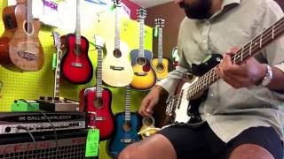 Video thumbnail for GK 400RB bass head w/ GK back line 410BLX cab demonstration by Certain Sparks Music