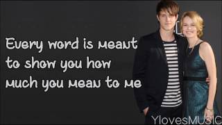 Bridgit Mendler ft. Shane Harper - My Song For You (Lyrics)