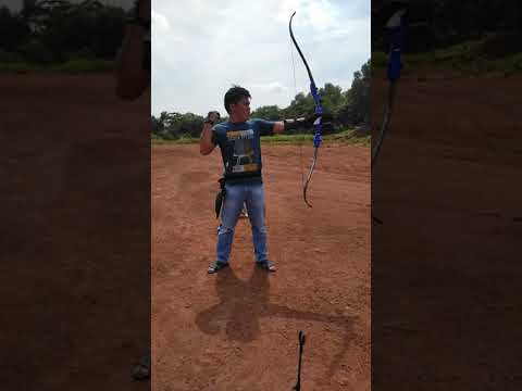 Barebow 20 M Recurve Bow Pemula