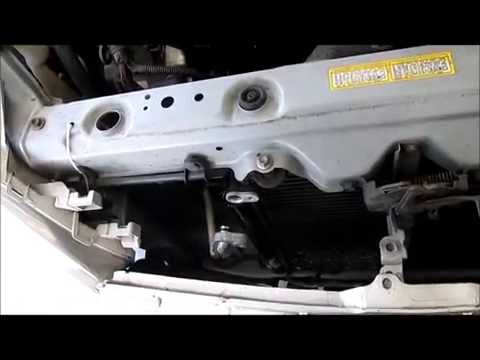 Replacing the A/C Condenser in a Toyota Echo