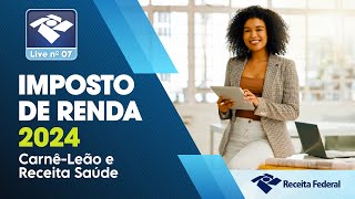 Live 07 - Carnê Leão e Receita Saúde