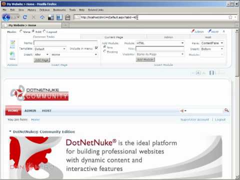 DotNetNuke Tutorial, SEO Friendly URLs - Video #95