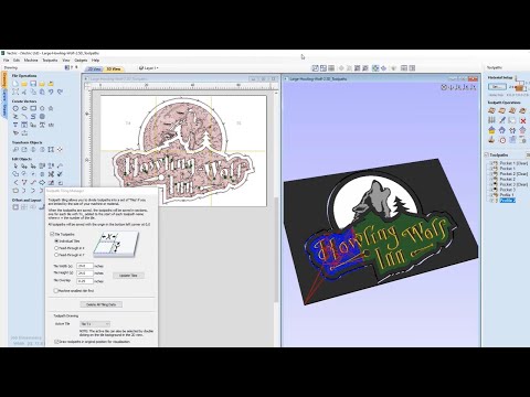 Toolpath Tiling | Vectric V11 Tutorials