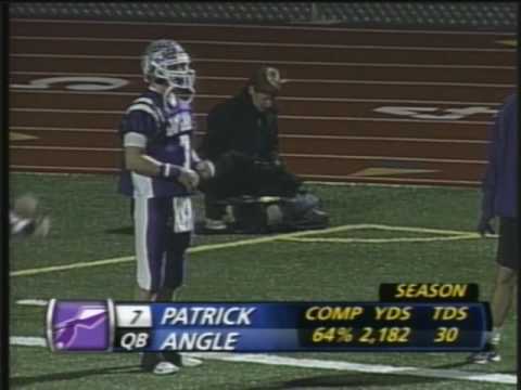 Patrick Angle, QB #7 Highlights (2009 Playoffs)