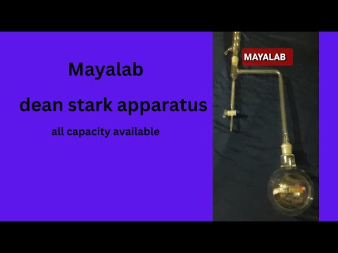 Dean & Stark Apparatus for Moisture Determination Laboratory Borosilicate Glassware