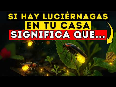 Descubre el Significado Espiritual de las LUCIERNAGAS en tu Casa ¡Es Sorprendente! 🏠