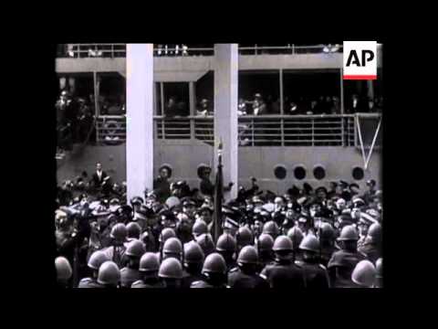 Marshal Badoglio Is Acclaimed In Rome.