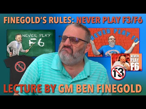 Finegold’s Rules: Never Play F3/F6