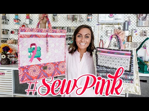 #SewPink With ByAnnie! Let’s Make A Project Bag 2.0 And Raise Money For Breast Cancer Research!