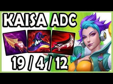 Kaisa vs Vayne (54% WIN RATE) ADC - Korea Master Patch 13.19 ✅