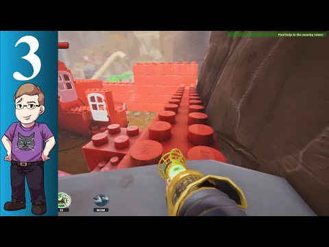 Let's Play Supraland: Crash (Blind) Part 3 - Getting Into the Red Lego House