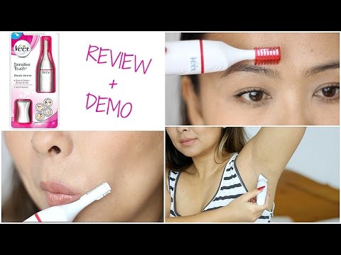 Veet Sensitive Touch Electric Trimmer | Demo & Review
