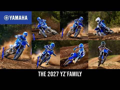 YZ. Built to win. | 2027 #Yamaha YZ Family