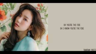 Fire - Taeyeon Lyrics [Han,Rom,Eng]