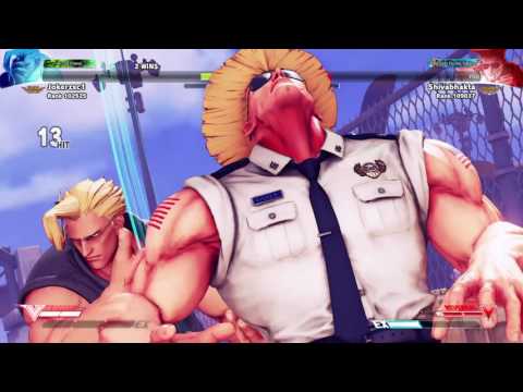 STREET FIGHTER V Guile vs. Charlie Nash