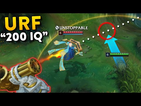 MOST FUN URF MOMENTS 2020 (Genius Rengar, 1v9 Urgot, 200 IQ Cannon Plays...)