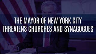 Video: Coronavirus forcing closure of Churches & Synagogues in New York - Michael Brown
