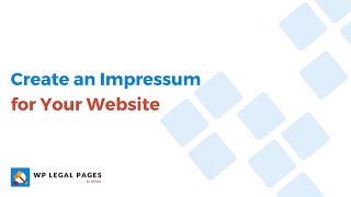 What's an Impressum and how to write one for your website
