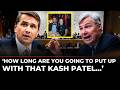 Sen Whitehouse Destroys Todd Blanche Over Kash Patel S Drinking Flights Spending