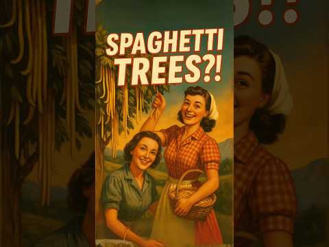 Czy spaghetti naprawdę rosło na drzewach?