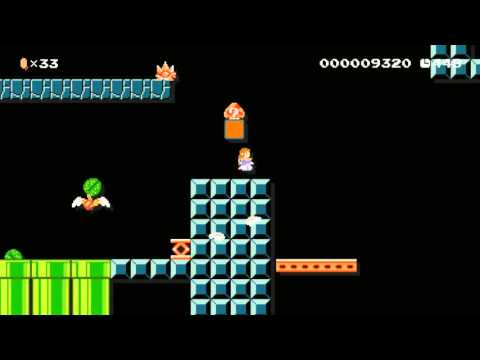 Super Mario Maker - underground fakeout