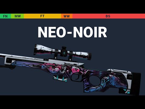 AWP Neo-Noir - Skin Float And Wear Preview