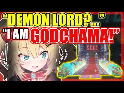 【ENG Sub】Haachama REACTS to Miko's DEMON LORD CASTLE - Full Reaction Minecraft Kensetsu【Hololive】