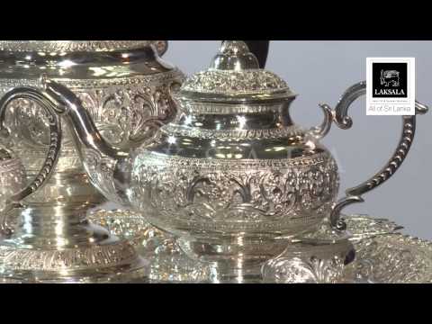 Classy sterling silver tea set