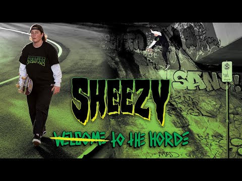 Sheezy Rides with the Black & Green! | Creature Skateboards