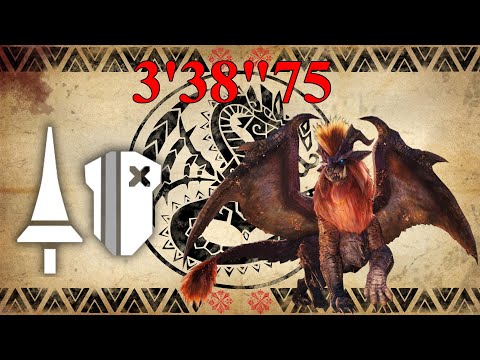 MHWI - Day of ruin Solo TA wiki rules Lance - 3'38'75