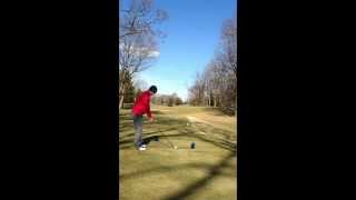 preview picture of video 'Working with the Taylormade R1 Driver..Pines CC , par 5 16th'