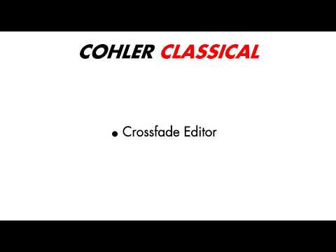 Crossfade Editor in Cohler Classical - Classical Music Source-Destination 4-point Editing in REAPER