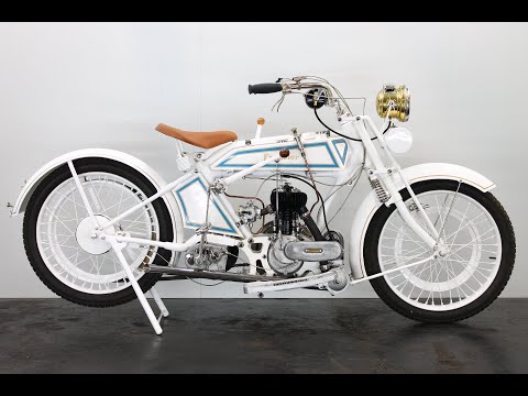 Excelsior 4¼hp c.1922 550cc 1 cyl sv Blackburne - start up