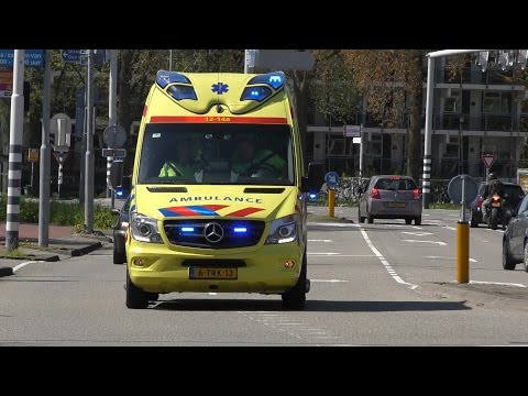 Compilatie Ambulances met Spoed naar meldingen in Haarlem
