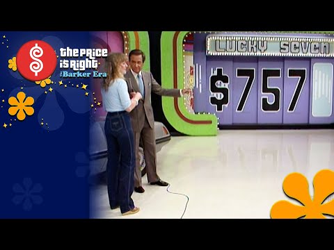 Superfan Sandra Easily Aces LUCKY SEVEN To Drive Off In a New Car! - The Price Is Right 1984