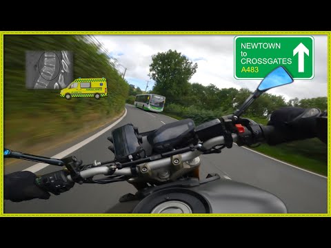 I BROKE MY BACK on this road!               | A483 Newtown to Crossgates